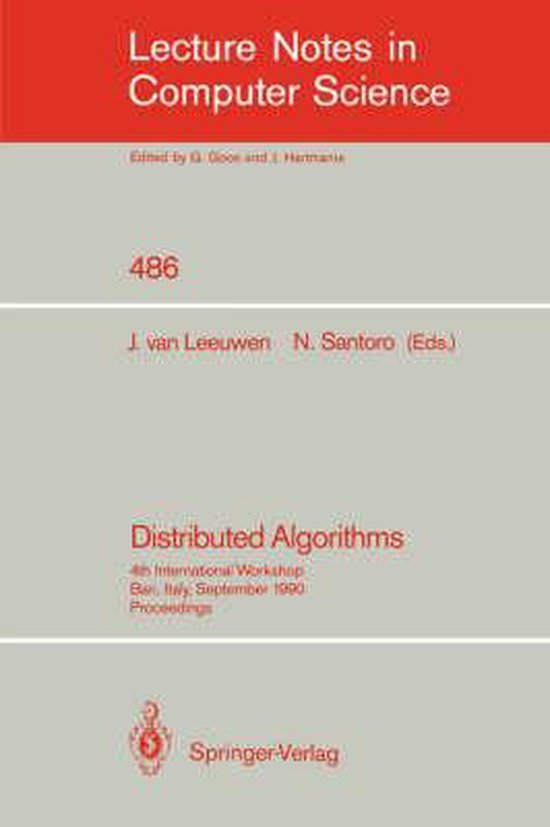 Distributed Algorithms | 9783540193661 | Boeken | bol.com