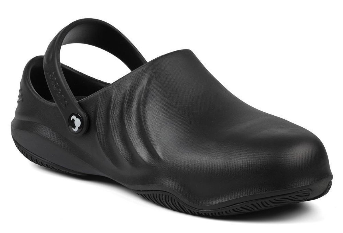 Suecos Magnus veiligheidsklompen maat 44 - zwart - stevige veiligheidsneus - ergonomische zool - anti slip - antistatisch - antibacterieel – waterdicht