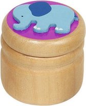Goki Houten Melktanddoosje Olifant