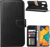 Xssive Hoesje voor Samsung Galaxy A30 A305 - Book Case - Zwart