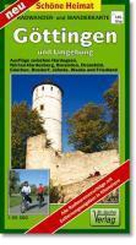 Göttingen und Umgebung 1 : 35 000. Radwander- und Wanderkar ... - cover
