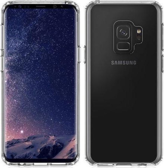 Samsung s9 Hoesje - Samsung Galaxy S9 hoesje case siliconen hoes cover  transparant | bol.com