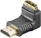 Goobay Haakse HDMI™-adapter, verguld