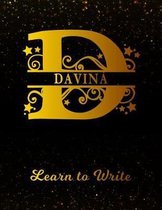 Davina Learn To Write
