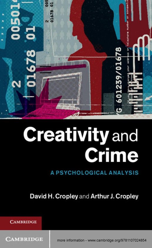 Creativity and Crime - cover