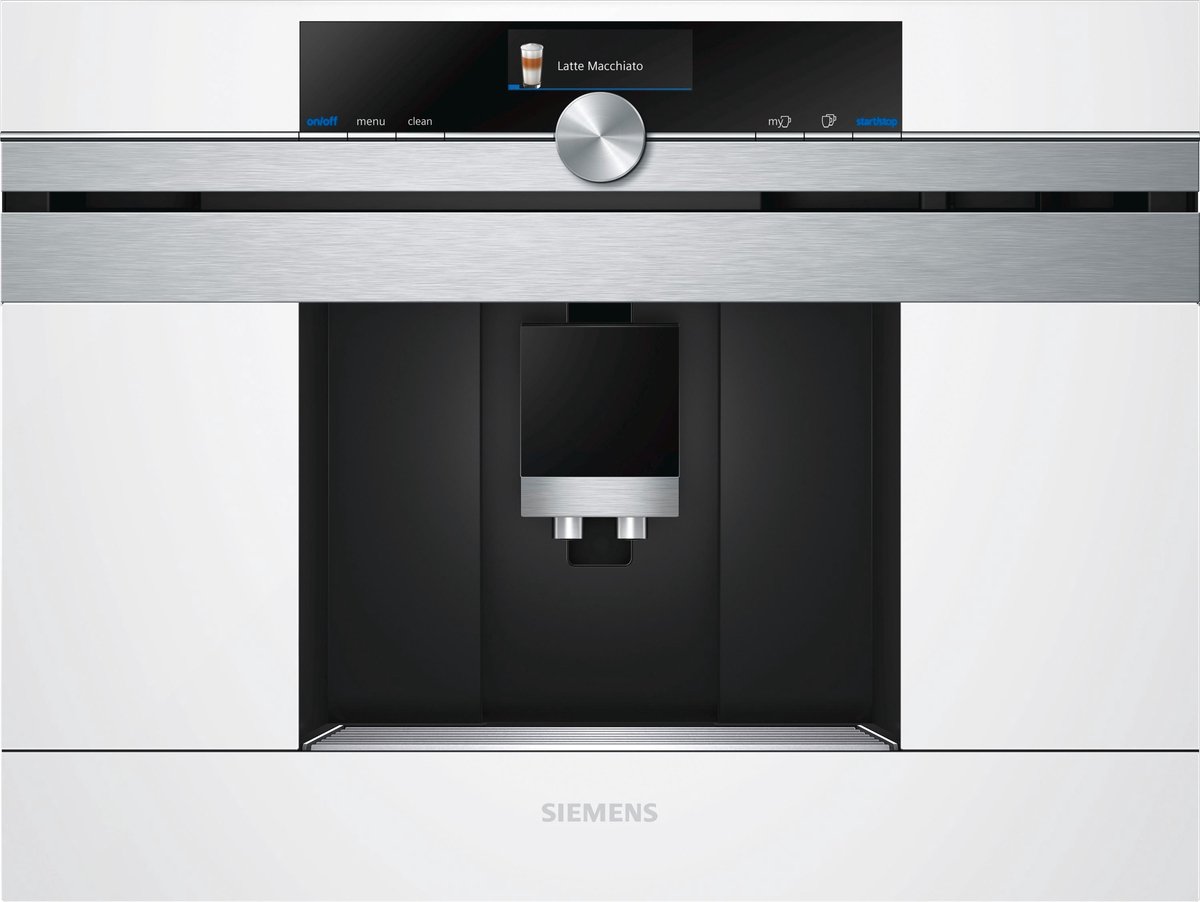 Siemens CT636LEW1 Inbouw Volautomaat Espressomachine - Wit | bol.com