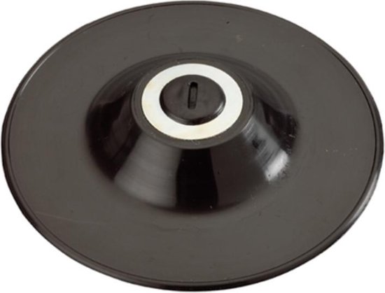 Stevige Steunschijf 125 Mm Voor Haakse Slijpers - Met M14 Schroefdraad, Veilige Borgmoer, Max 12.200 RPM (geschikt Voor Vezelschijven)