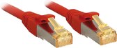 UTP Category 6 Rigid Network Cable LINDY 47298 10 m Red