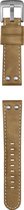 Camel leather strap with