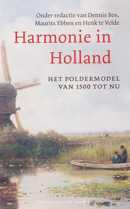 Cover van het boek 'Harmonie in Holland ?' van M. Ebben en Henk te Velde