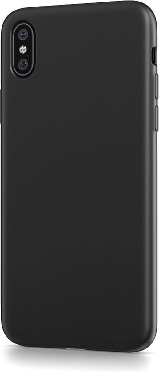 BeHello iPhone Premium XS X Siliconen Hoesje Zwart