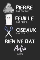 Rien ne bat Adja - Notes