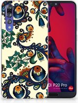Huawei P20 Pro TPU Hoesje Design Barok Flower