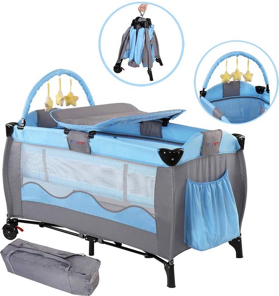 Gedetailleerd Schijnen Besmetten Kinder reisbed - campingbed - inclusief matras en accessoires | bol.com