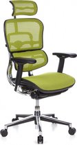 hjh office Ergohuman - Chaise de bureau - Mesh / tissu - Vert