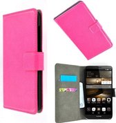 Huawei Ascend P6 Wallet Bookcase hoesje Roze