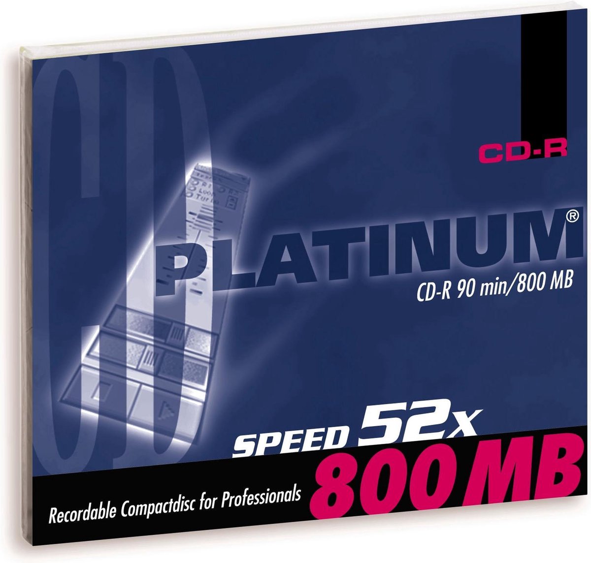 Bestmedia CD-R 800 MB, 1x, CD-R, 800 MB, Juweeldoos, 1 stuk(s)