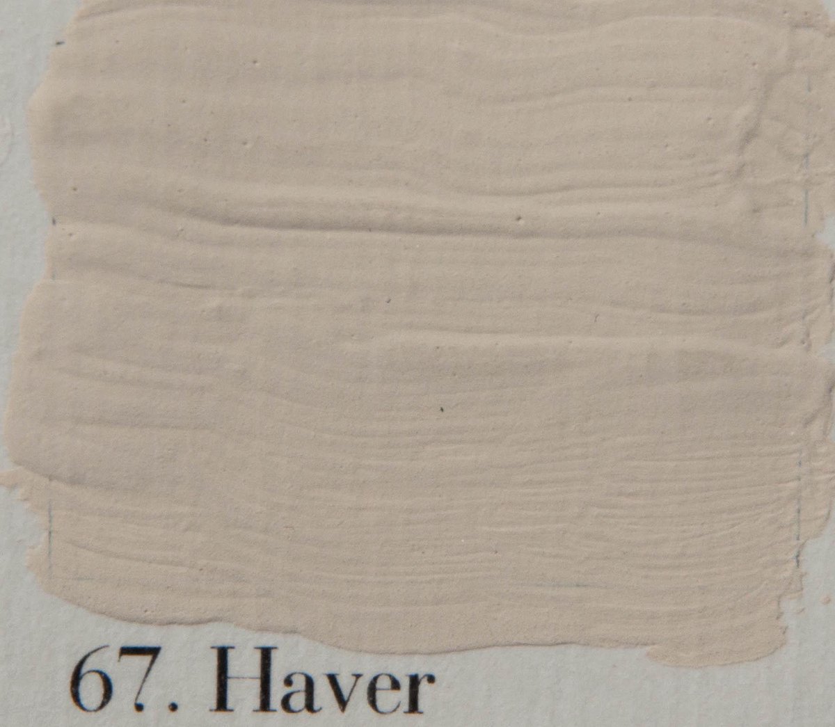 l' Authentique krijtverf, kleur 67 Haver, 2.5 lit