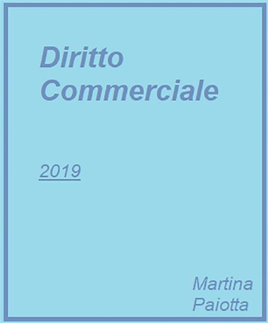 Diritto Commerciale - cover
