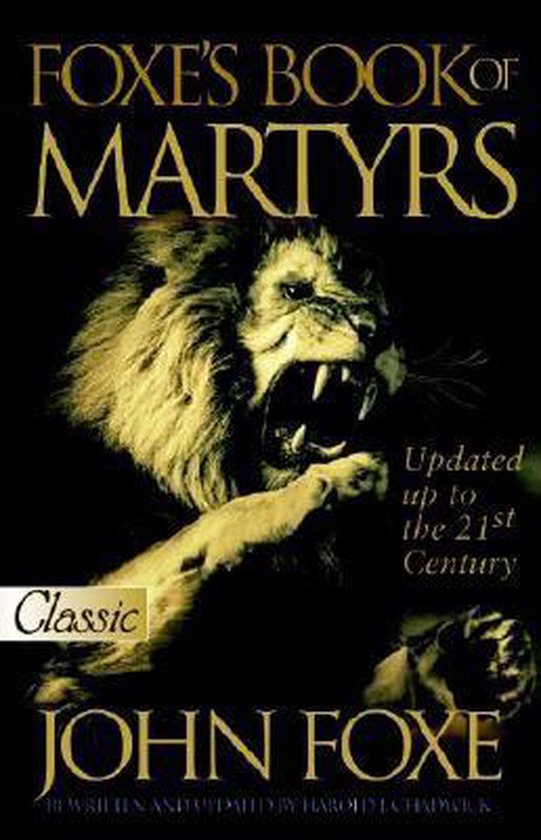 Foxe's Book of Martyrs - cover