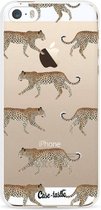 Casetastic Softcover Apple iPhone 5 / 5s / SE - Chasse Leopard