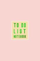 To Do List Notebook