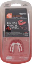 Shock Doctor Gel Max Flavour fusion bitje - gebitsbeschermer met een smaakje geschikt voor verschillende sporten - Adem en praat zonder problemen - Junior & Senior