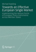 Towards an Effective European Single Market