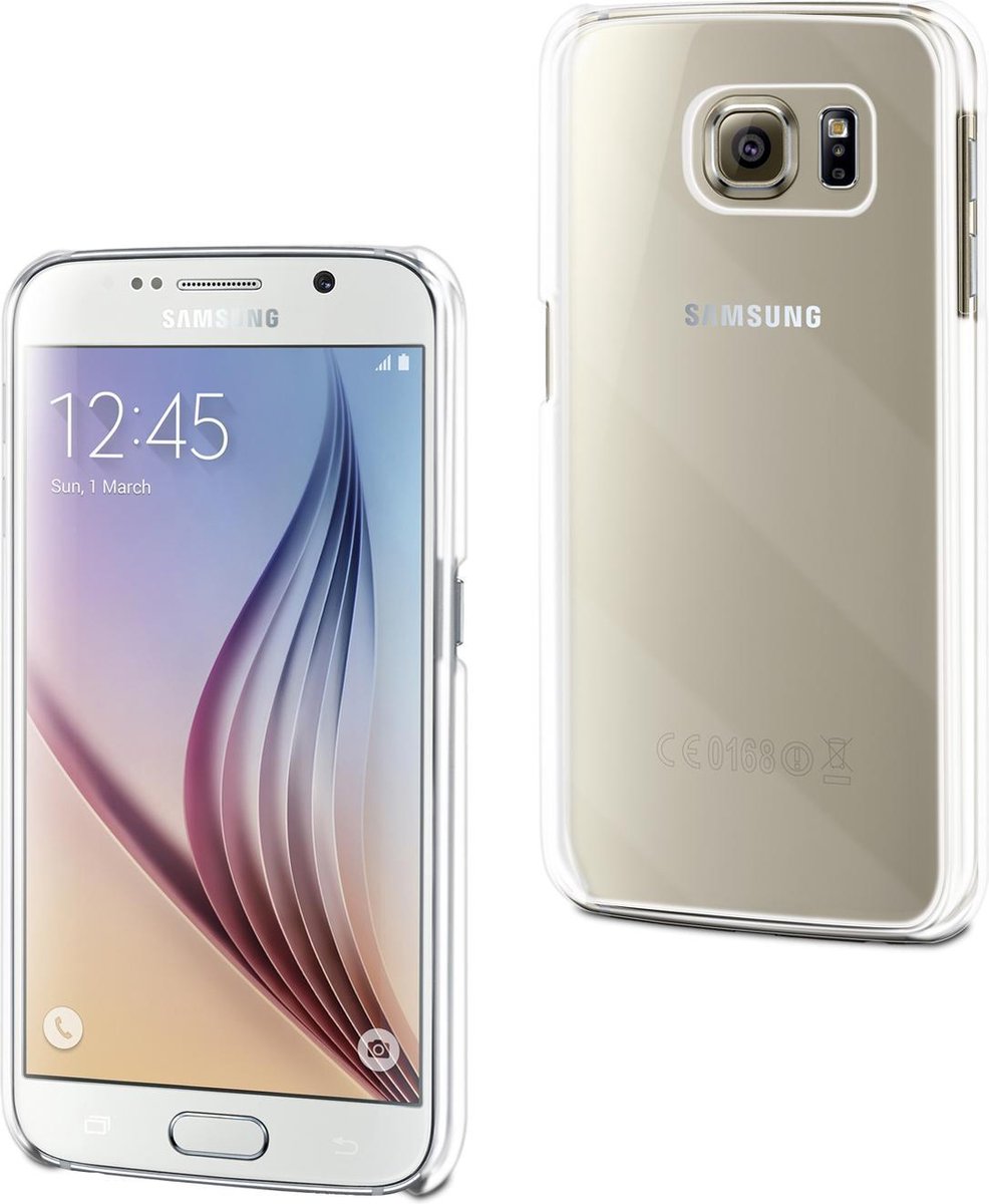 Muvit Back case crystal - transparant - Samsung G920 Galaxy S6