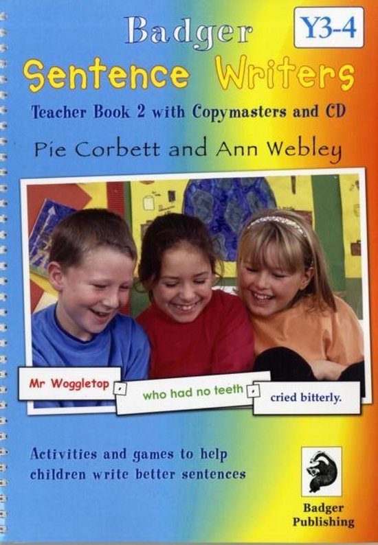 Sentence Writers Teacher Book & CD - cover