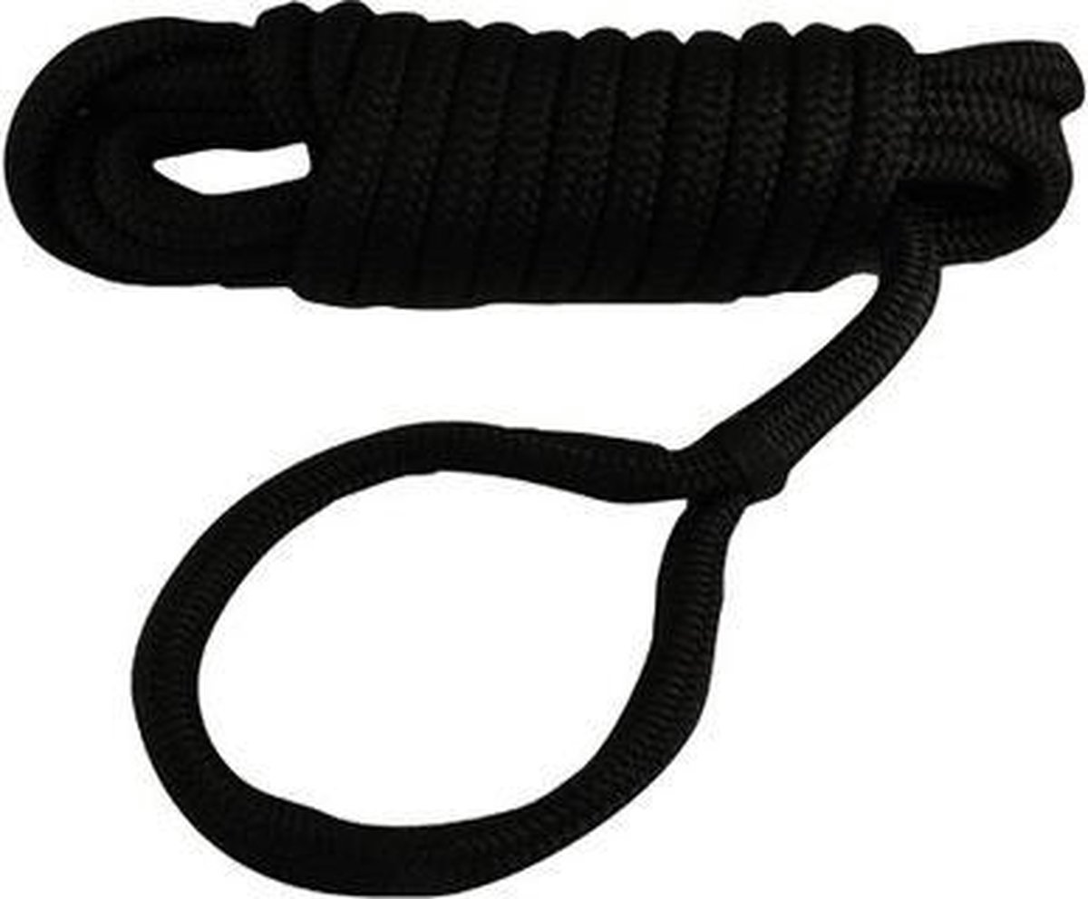 Fenderlijnen Polyester / polypropulene Ø 10mm 2,5M ZWART