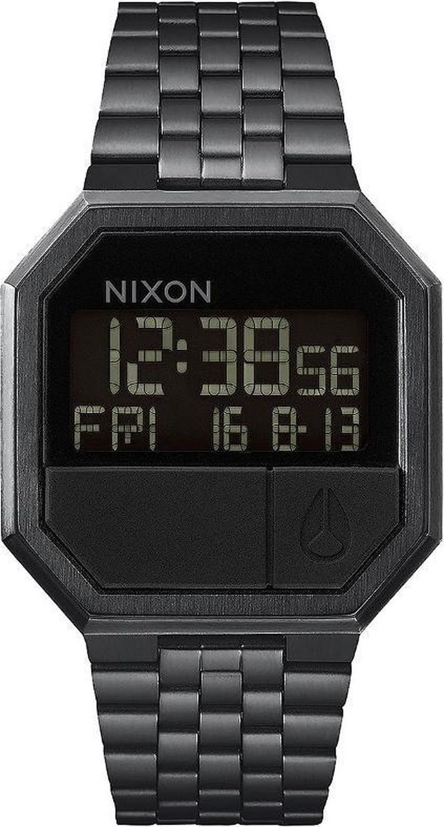 Nixon Re Run horloge - Zwart