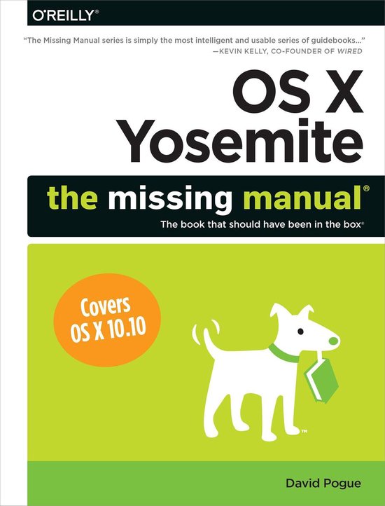 OS X Yosemite: The Missing Manual - cover