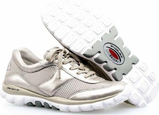 Gabor Rollingsoft Dames Wandelschoenen - Goud - Maat 38 | bol.com