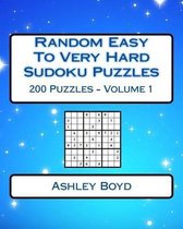 Random Easy to Very Hard Sudoku Puzzles