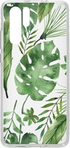 Design Backcover Huawei P30 Pro hoesje - Monstera leafs