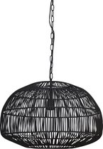 Light & Living Hanglamp Temari - Mat Zwart - Ø57x40cm