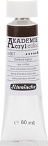 Schmincke AKADEMIE® Acryl color , raw umber (667), dekkend, 60 ml/ 1 fles