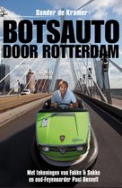 Botsauto door Rotterdam