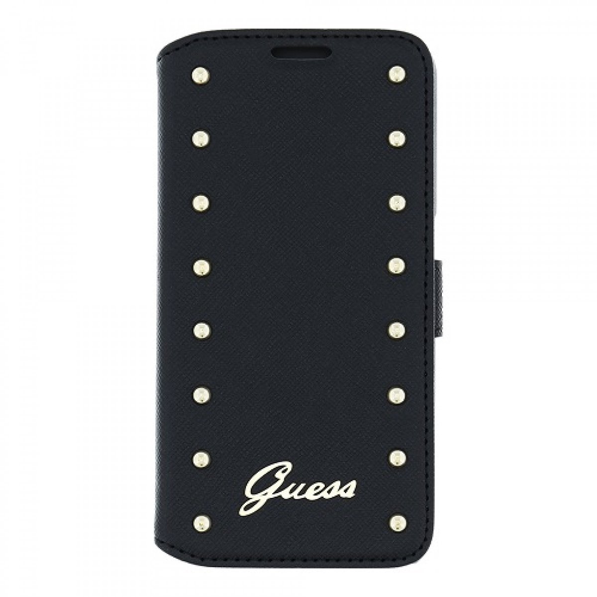 Guess Samsung Galaxy S6 Studded Collection Folio Case - Black