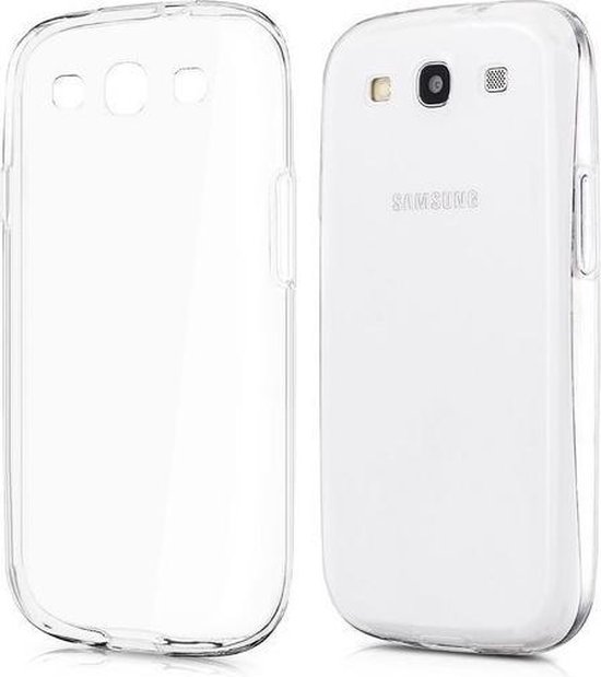 Samsung Galaxy S3 i9300 Silicone Case dark hoesje Transparant | bol.com