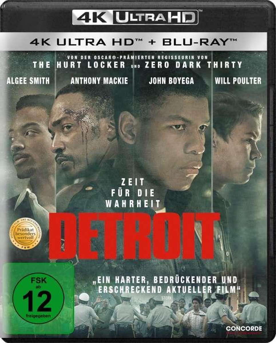 Detroit (Ultra HD Blu-ray & Blu-ray)-