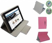 Minipad Aldi Tablet Diamond Class Cover, Elegante stevige Hoes, Roze, merk i12Cover