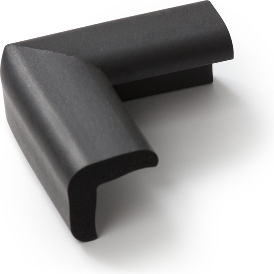 Jippie's - Tafelhoekjes foam - 4 stuks - Zwart