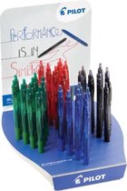 Pilot balpen Super Grip G retractable, display van 48 stuks in geassorteerde kleuren