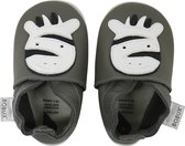 Bobux - Soft Soles Giants - Zebra grijs - Babyslofjes - EU 27