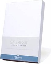 Satinesse Protect Moltonhoeslaken - Weiss-1000 160x220
