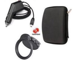 TomTom accessoireapakket met TomTom Autohouder, Autolader & TomTom case