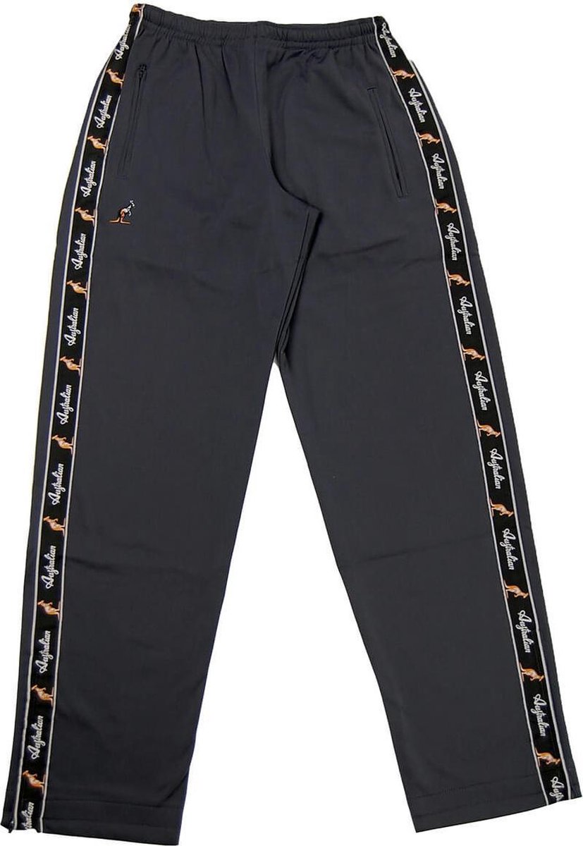 Australian broek met zwarte bies grijs maat XS/44 | bol.com