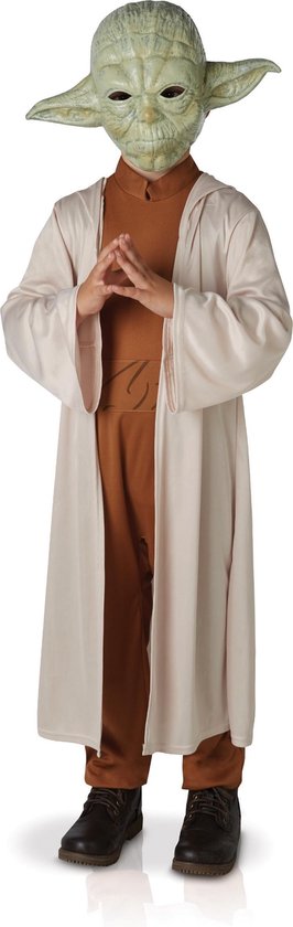 Luxe Yoda Star Wars™ kostuum met masker voor kinderen - Verkleedkleding |  bol.com